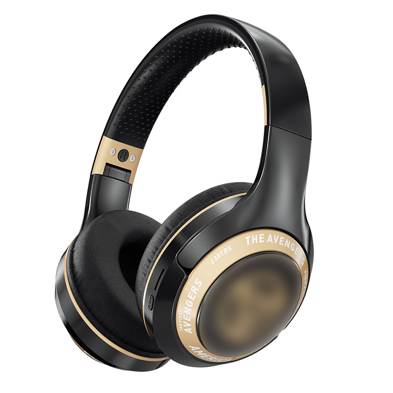 Nuevos auriculares Bluetooth plegables transfronterizos, portátiles para computadora, auriculares inalámbricos para juegos, duración de la batería de larga duración