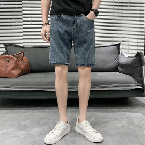 Men's Summer Loose American Style Trendy Casual Pants Mid-Thigh Summer Wear Hip-Hop Brand Versatile Five-Finger Pants