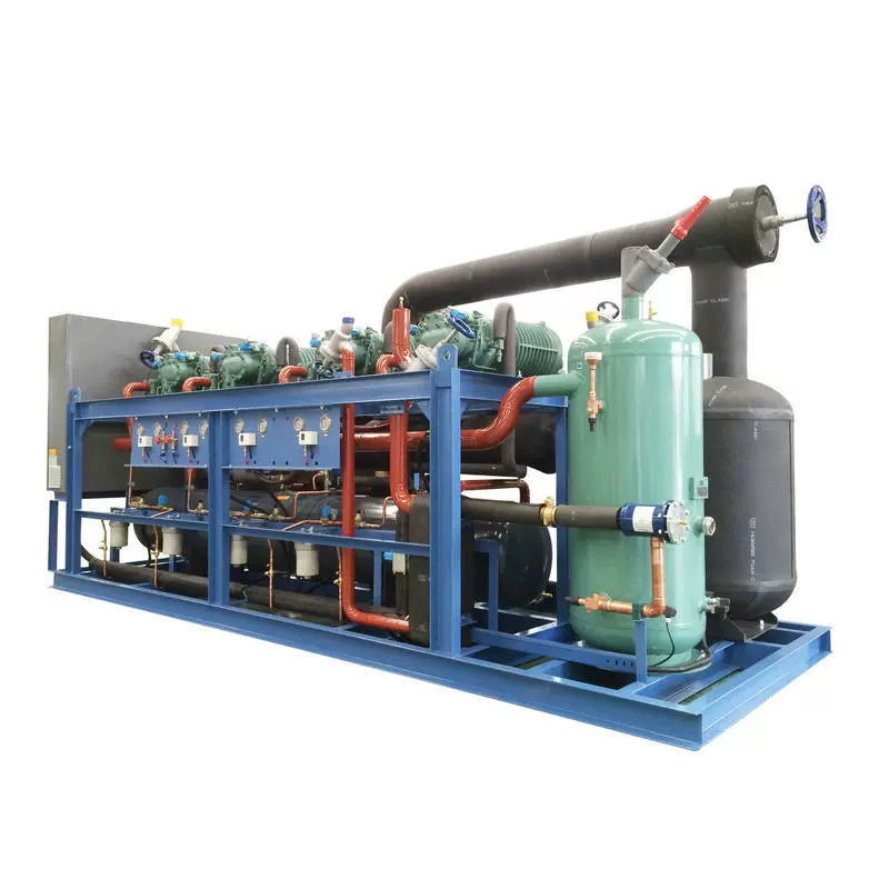 螺杆并联式冷凝机厂家定制工业制冷降温设备螺杆式冷凝器