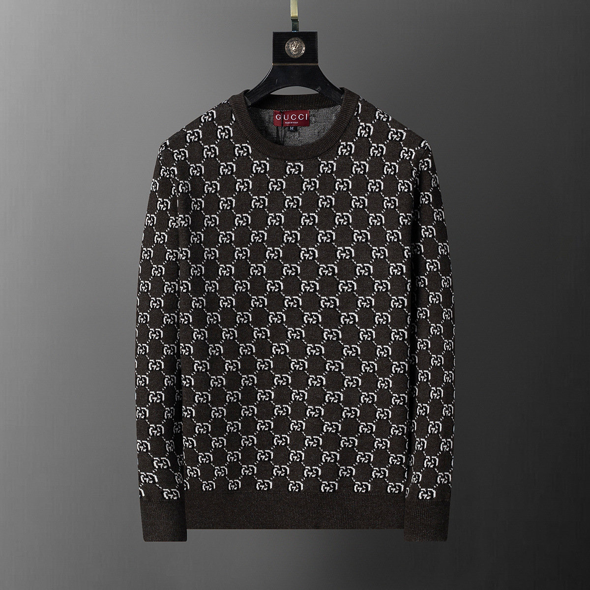 High-quality cross-border 2025 chaqueta de punto chaqueta suéter de manga larga temperamento masculino un cabello