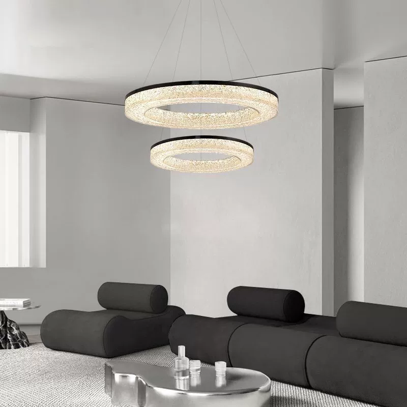 Minimalistic copper elite ceiling lamp for living room, modern lights, light luxury style
