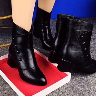 C 51435 Winter Waterproof Pointed Heel Boots Ůѥ��ů �羳��