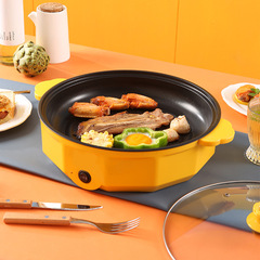 Direct Manufacturer Sales Takeaway BBQ Multifunction Electric Griddle Electric Grill Home Grill Deep Dish Non-stick Electric Griddle