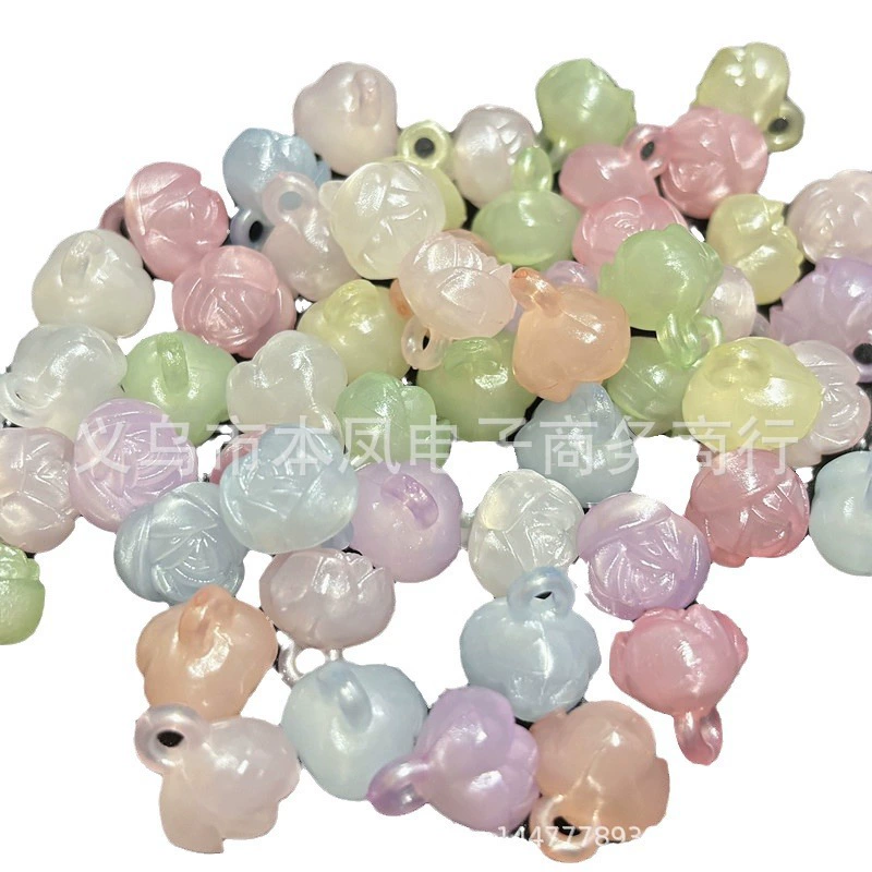 Acrylic beads, beaded bracelet handmade, pendant, accessory, accessories