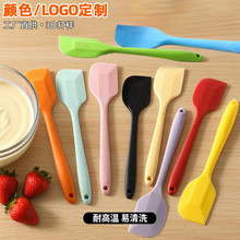 定制食品级硅胶刮刀柔软耐用烘焙工具多规格多尺寸可定制厨房用具