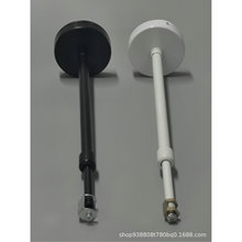 LED支架伸缩杆课室灯吊杆安全出口标志牌 导轨射灯安装伸缩杆配件