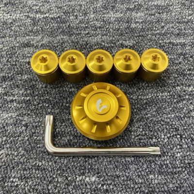 vespa spring Sprint GTS Motorcycle Safety Supplies - gold-screw-cap