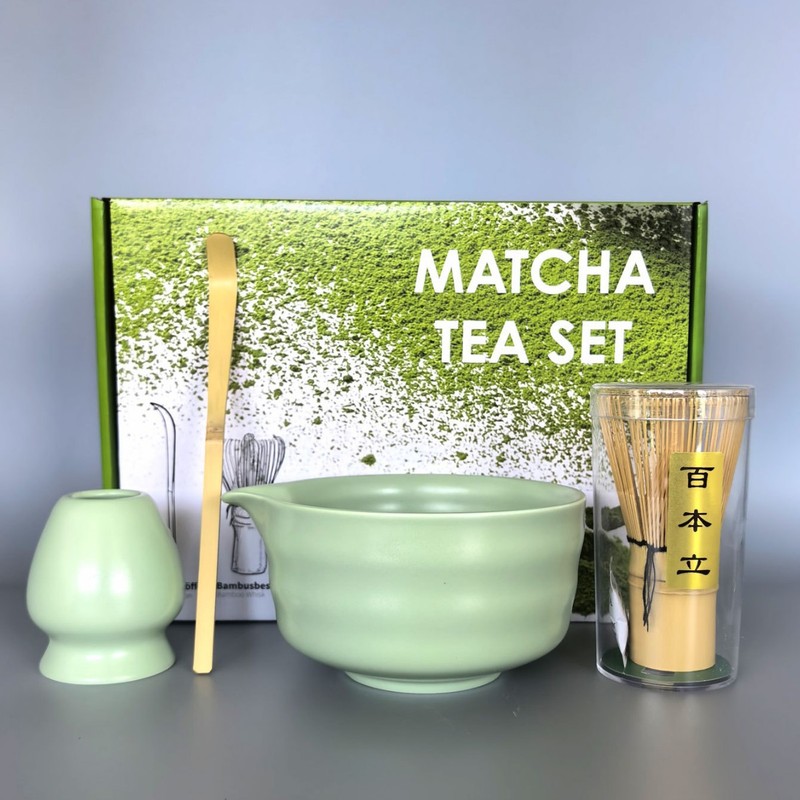 抹茶日式透明釉带嘴抹茶碗刷套装百本立宋代茶道茶刷茶碗茶勺茶筅|undefined