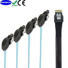 PCIE Slimline&nbsp;SAS&nbsp;4.0 38pin SFF-8654&nbsp;4i�D4 SATA 7P�ҏ���