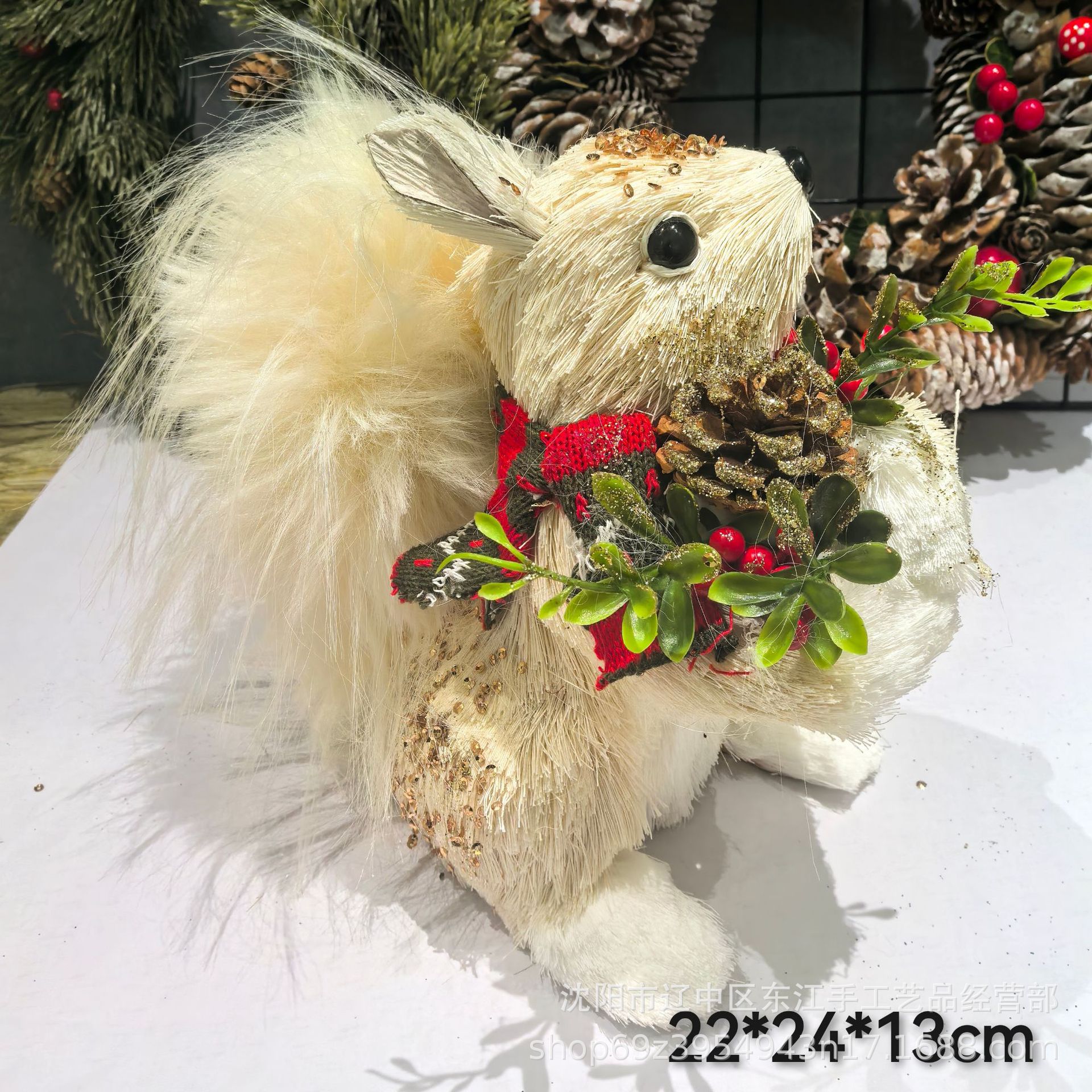 Decoración de ciervo navideño, adornos lindos, exquisitos recuerdos, simulación de alces, decoración de escritorio de ventana navideña, accesorios