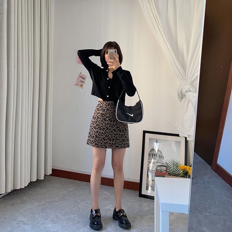 Leopard Print Skirt 5