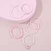 Design cute jewelry, pendant from pearl, bracelet, set, European style, simple and elegant design