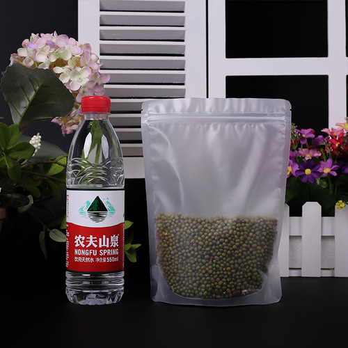 Sanding transparent self-sealing plastic bags, transparent plastic bags, candy small packaging bags, food bags, sealed plastic bags, wholesale