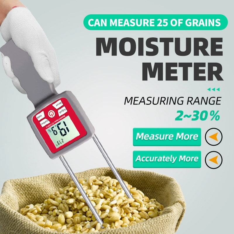 Измеритель влажности кофейных зерен, какао-бобов, льняного семени, зерна и риса