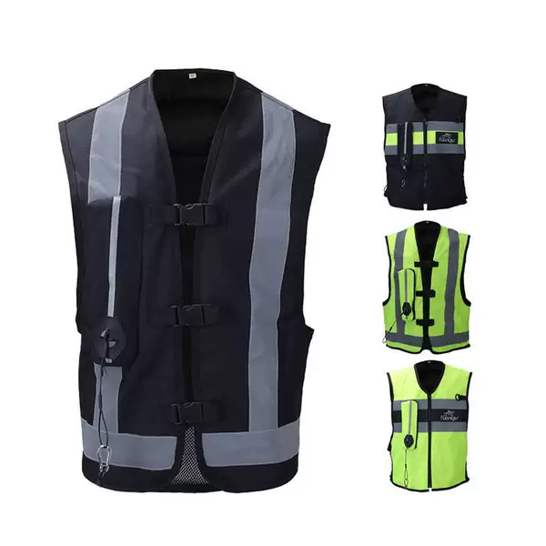 Manufacturer Huanqiu anti-fall unisex safety new motorcycle airbag vest airbag suit second generation vest