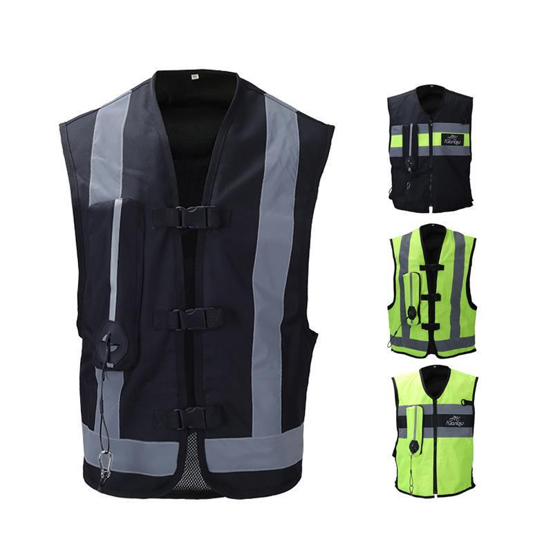 Manufacturer Huanqiu anti-fall unisex safety new motorcycle airbag vest airbag suit second generation vest