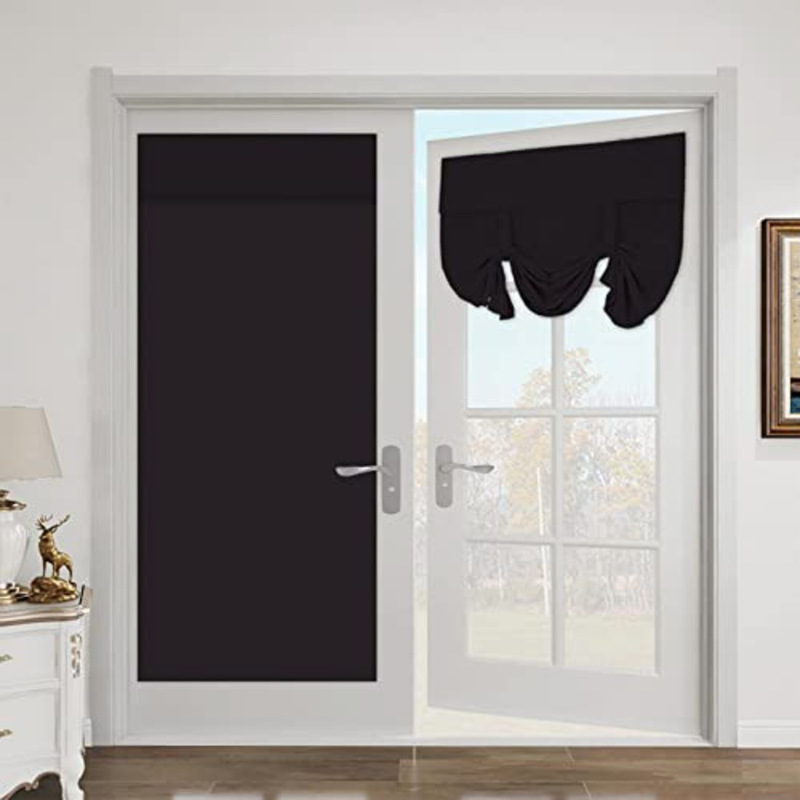 Door Panel Curtain Single French Door Blackout Curtain Privacy Blackout Curtain Curtain Curtain Valance