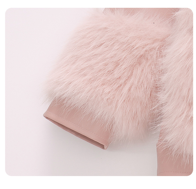 Mazuļu meiteņu apģērbs kokvilnas mētelis rudens un ziemas bērnu parka mazuļu meitenei stilīgs biezs vilnas tops_voghion.com