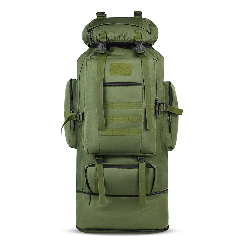 100L Спортивная сумка для альпинизма на открытом воздухе, большая емкость, дорожный рюкзак для кемпинга, расширяемый рюкзак для мужчин и женщин