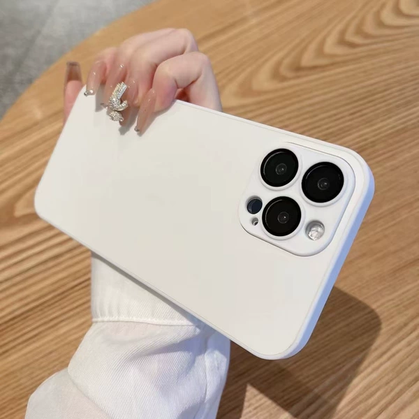 White, with your logo imprint