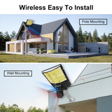 Монитор на солнечной энергии, уличный фонарь, светильник, индукционная радио-няня, человеческий датчик