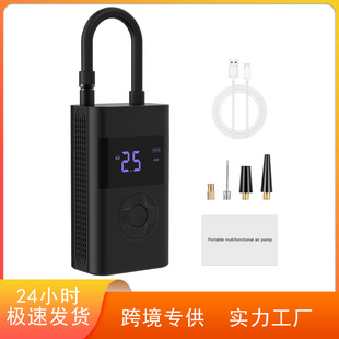 New private model air pump 25 cylinder car air pump bicycle wireless air pump English packaging cross-border exclusive