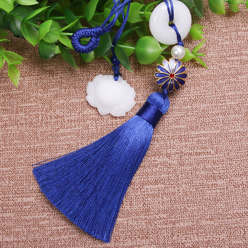 Chinese style tassel pendant, bag pendant, cheongsam and Hanfu placket, retro Hanfu waistband, women's brooch and tassels