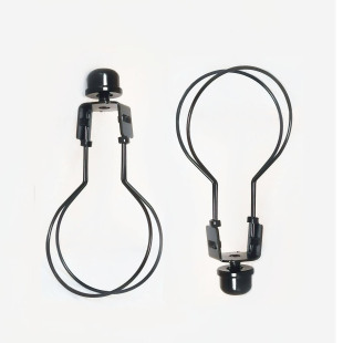 Cross-border lighting accessories bulb clip wire clip bubble lighting accessories clip bubble solid decorative head black clip bubble