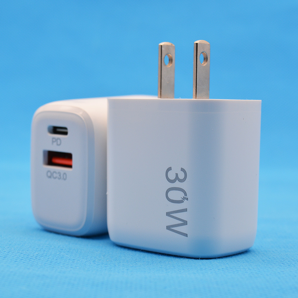 30W 통통한 A+C--흰색 미국 표준