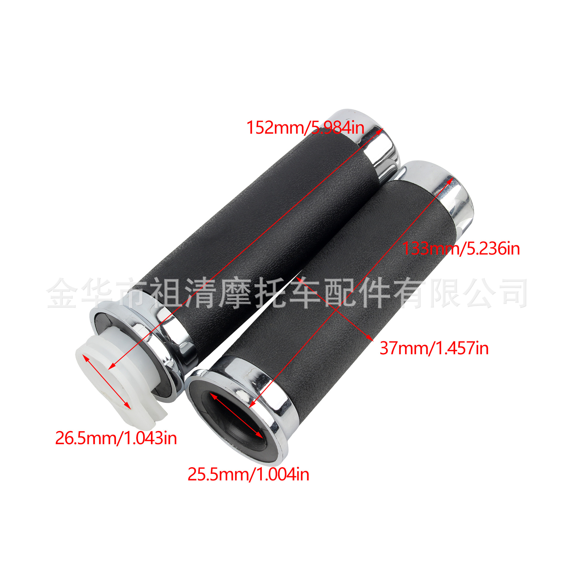 Motorcycle Accessories Da Quan Wang Throttle Grip 25mm Fuel Handle Iron Horse 400 Handlebar Grip Modification Parts