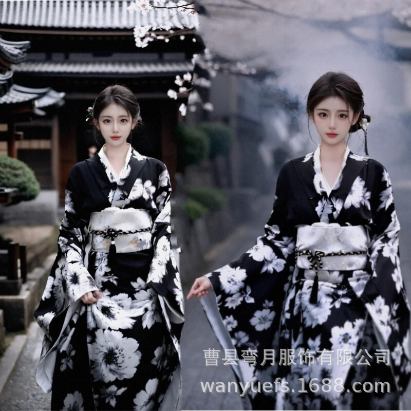 Studio New Kimono Mafia Dowager Traditional Japanese Photo Bathrobe Gods Travel Girl Photography Improved Japanese Style Studio New Kimono Mafia Dowager Traditional Japanese Photo Bathrobe Gods Travel Girl Photography Improved Japanese Style