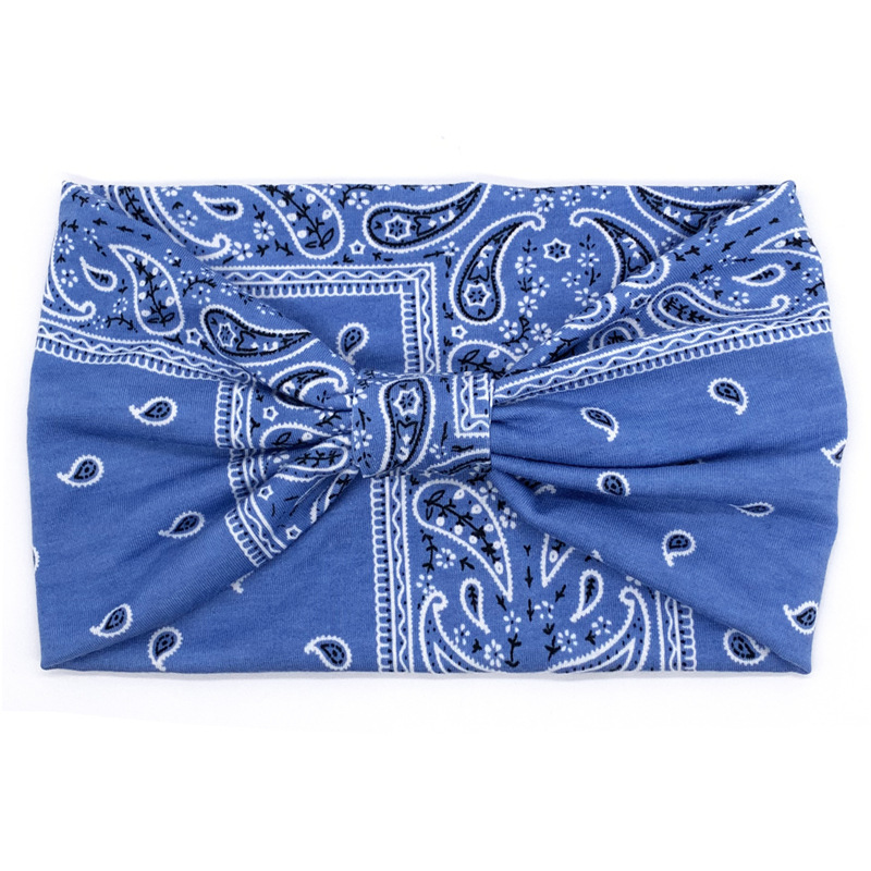 Bohemian Style Bohemian Water Droplets Cloth Hair Band