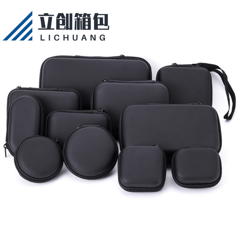 eva storage box data cable hard case kit power bank hard disk zipper bag Bluetooth mouse earphone bag
