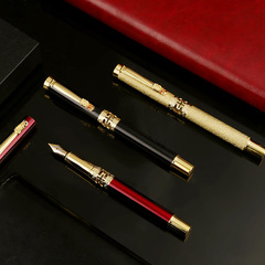 Eternal Pen Nib Business Set Student Calligraphy and Handwriting Art Gift Ink Cartridge Pearl Metal Pen