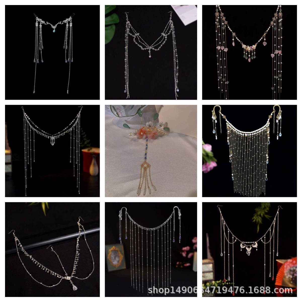 Hanfu головной убор Fengguan костюм для волос