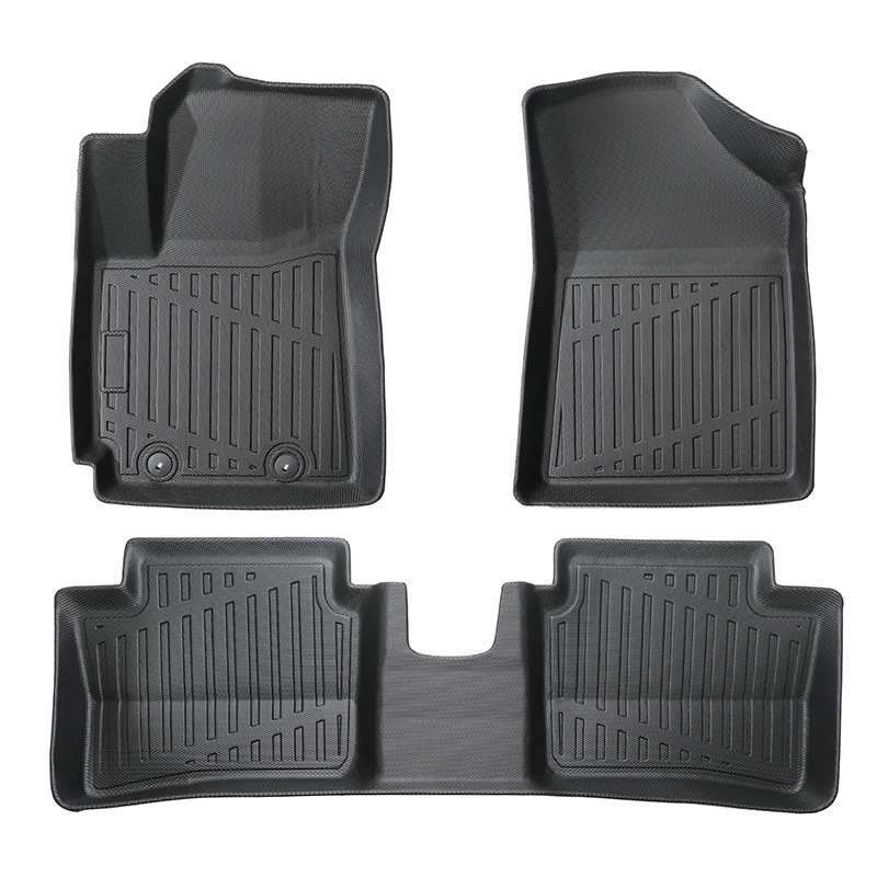 Europa para Hyundai i10 2019 - 2023 combustible 3D todo el tiempo material TPE almohadilla de pie de automóvil