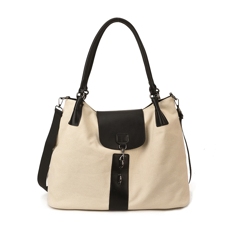 Viajes transfronterizos de gran capacidad bolsa de mano de mujer nueva moda de gran capacidad bolsa de hombro de moda nicho bolsa de tela de moda