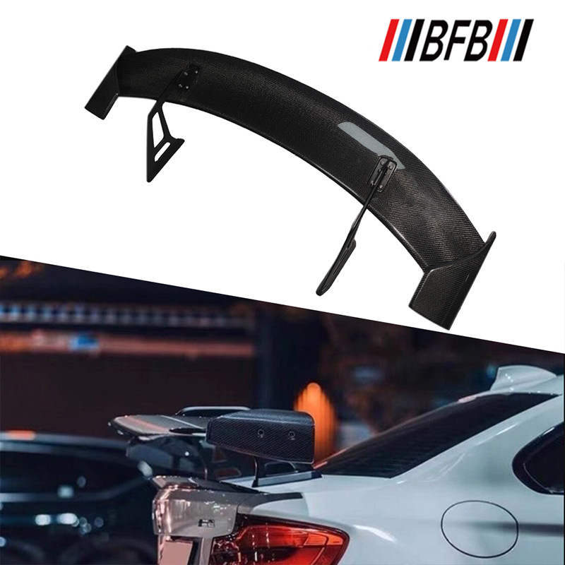 Suitable for the new Subaru BRZ and Toyota GR86, carbon fiber rear spoiler, Type-R style fixed wing rear diffuser