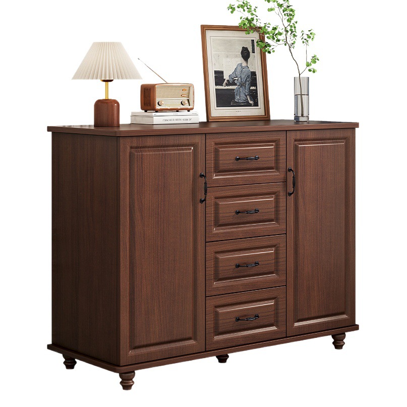 Estilo americano pecho de cajones gabinete de almacenamiento casa dormitorio gabinete de almacenamiento sala de estar gabinete de almacenamiento de pared simple moderno gabinete del cajón