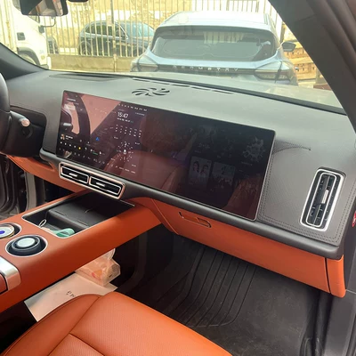 Suitable for Ideal L6/L7/L8/L9 Instrument Panel Light-Proof Mat, Car Center Console Sun Protection and Heat Insulation Mat (Günəş əleyhinə siperlik) - ideal-l6-7-8-9-black-model