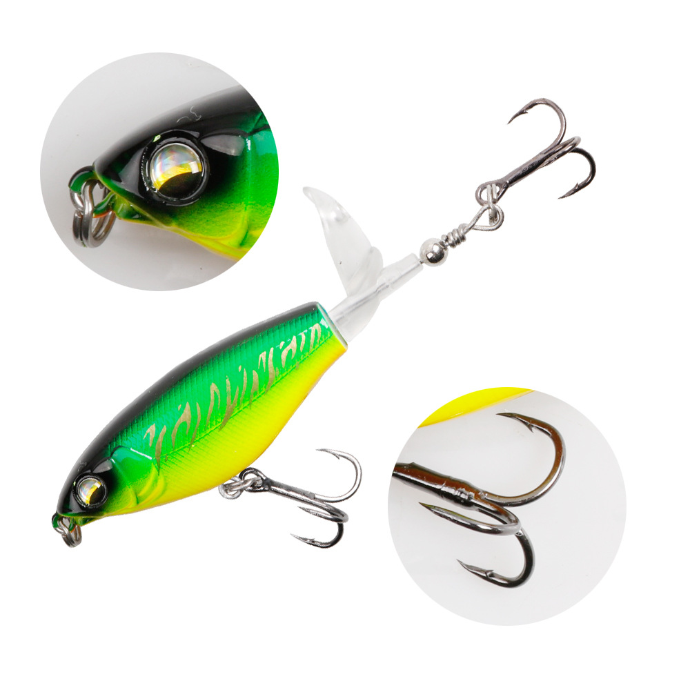 Floating whopper plopper fishing lures 8 Colors hard plastic baits Bass Trout Fresh Water Fishing Lure