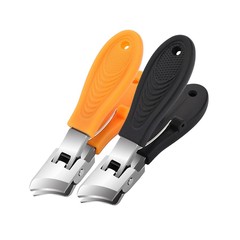 ステンレス製の斜め刃の爪切り、厚い爪用の特殊爪切り、爪溝専用の爪切り