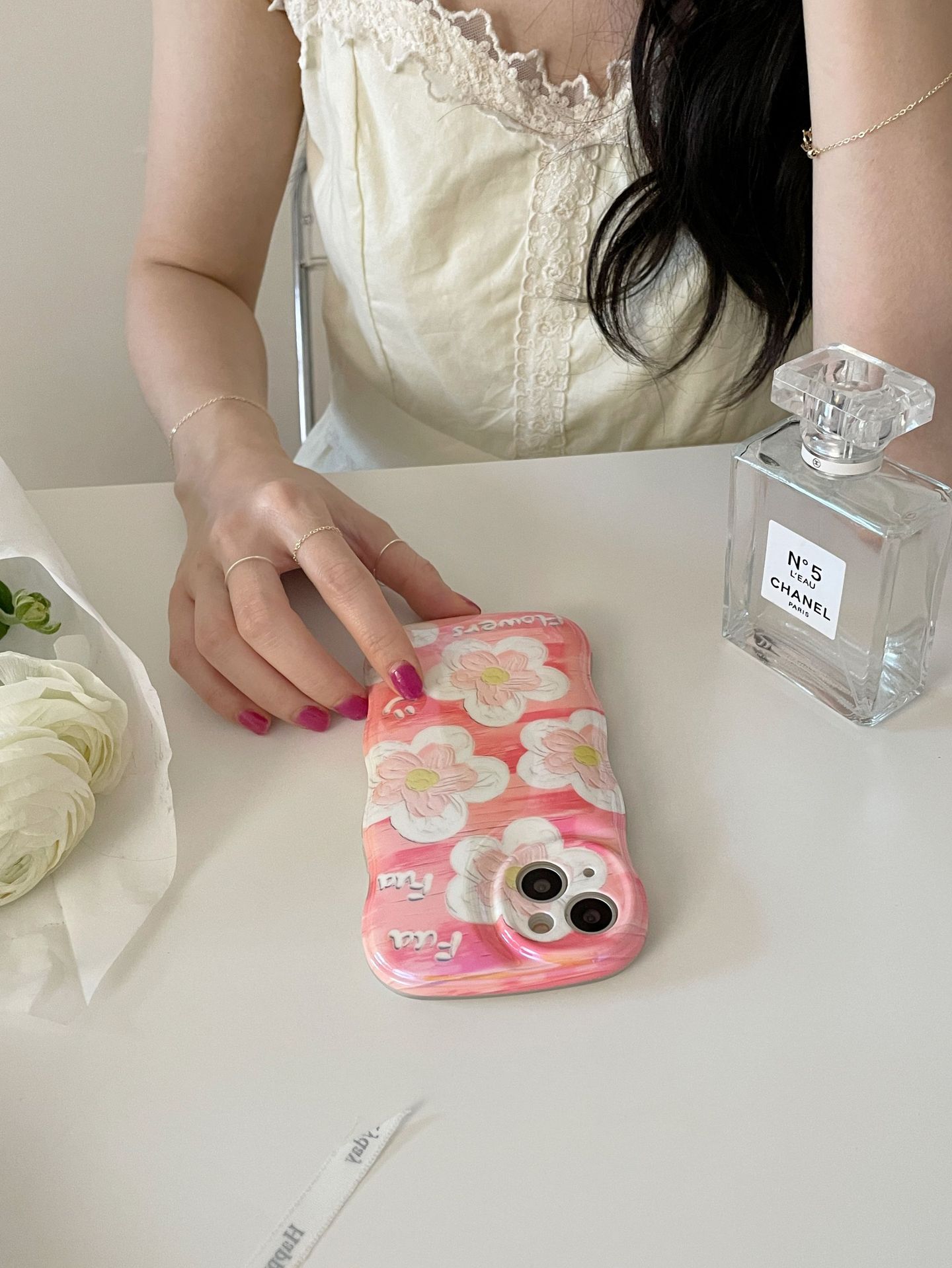 Title 4, Nuova pittura a olio Fiori Gialli e Bianchi cop...