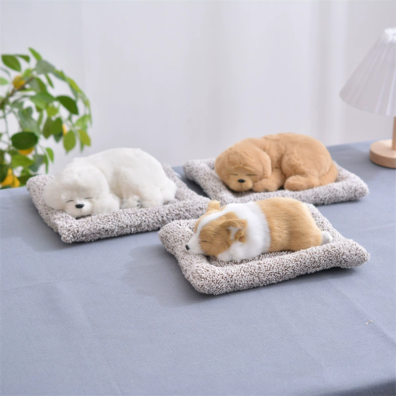 Car activated carbon bag interior simulation dog ornaments bamboo charcoal bag center console car supplies simulated bamboo charcoal dog doll