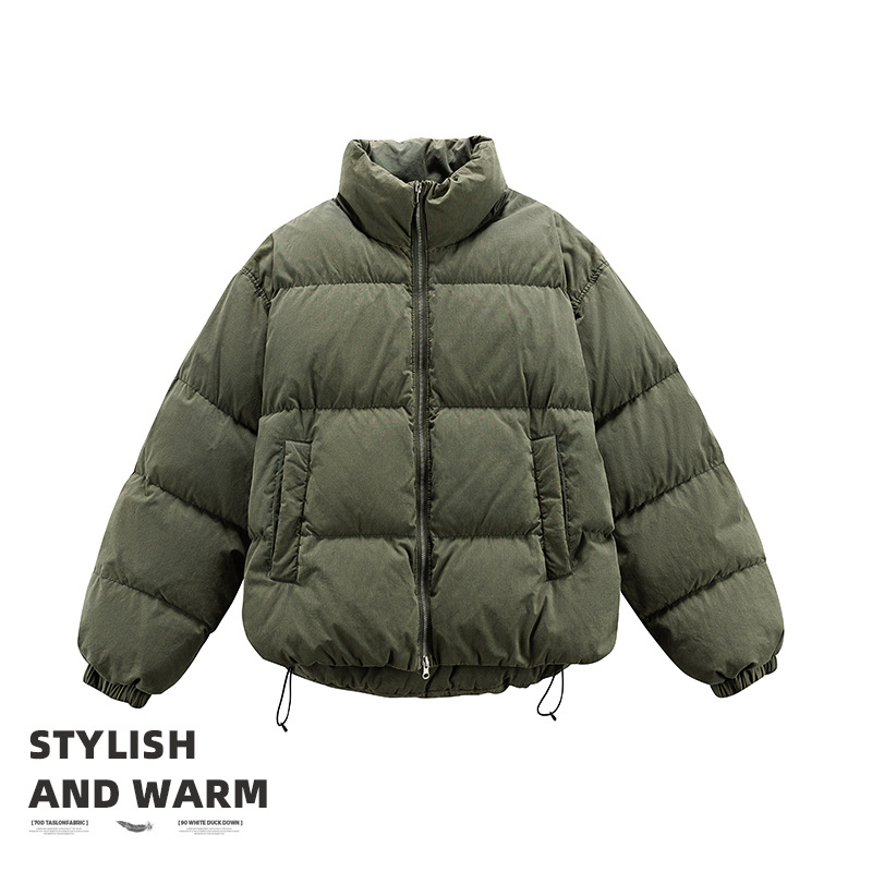 Xiaoxiang estilo chaqueta de plumón de mujer 25 chaqueta de invierno ropa de moda coreana ropa de pan de mujer corta image 6