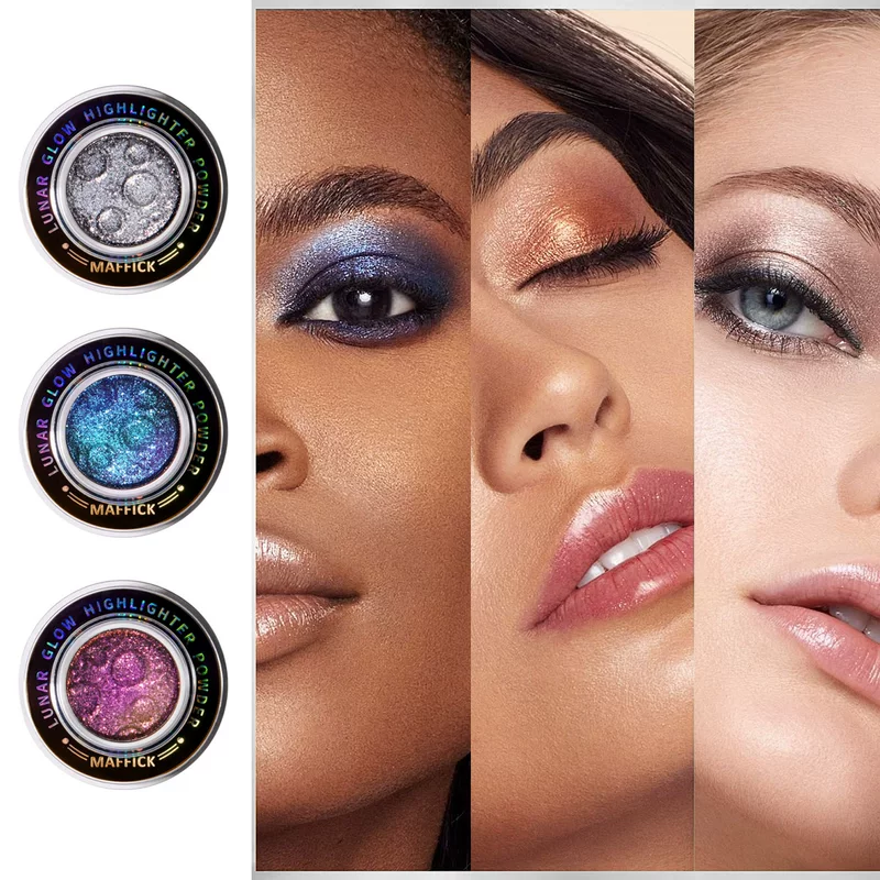 Хайлайтер для всего тела, осветляющий объемный блеск для ногтей, европейский стиль