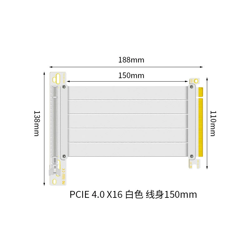 [PCI-E 3.0 4.0 16x видеокарта удлинитель 90 градусов переходник для быстрой передачи, стабильный]