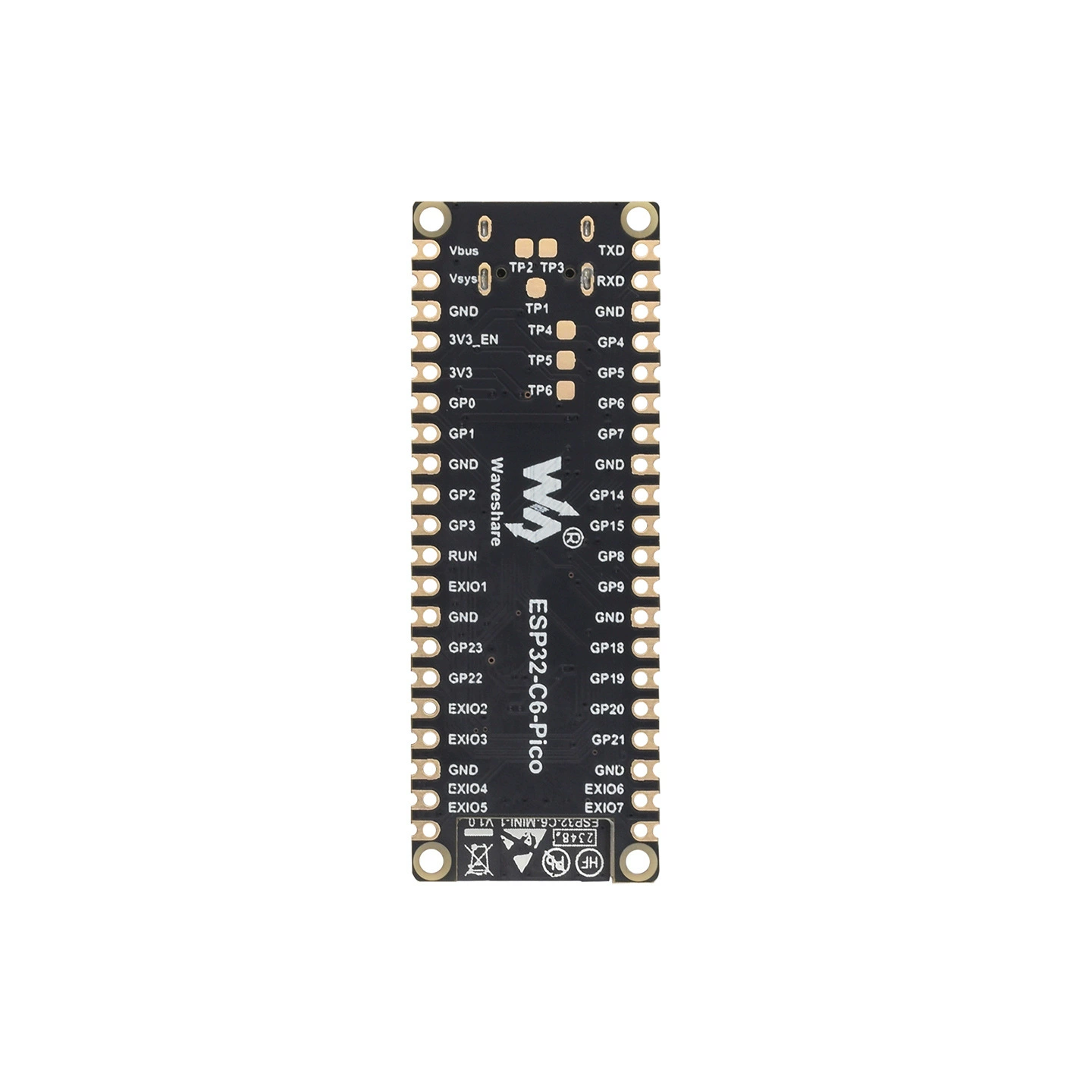 ESP32-C6 microcontroller WiFi 6 development board 160MHz processor ESP32-C6-MINI-1 module