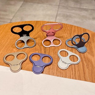 Metal Ring Holder 360-Degree Rotation Suitable for Mobile Phone Cases Universal Adhesive Support Ultra-Thin Desktop Support
