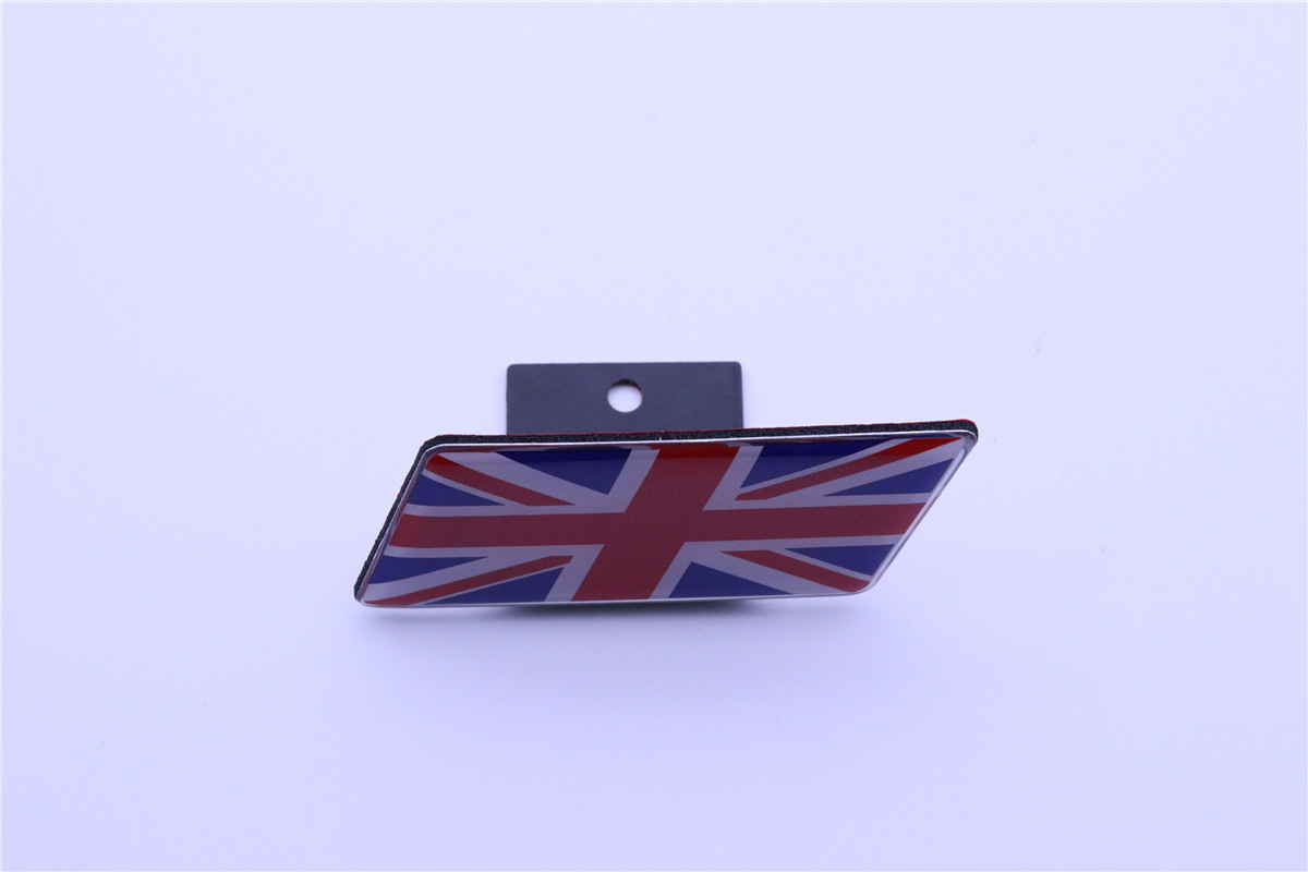 German, American, British, French Flags, Korean, Italian, Spanish, Russian Grille Center Logo